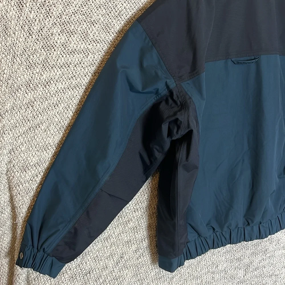 Browning Men’s Coat Size Large - Blue and Black in Great Shape!